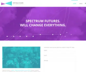 Spectrumfutures.org(Spectrum Futures) Screenshot