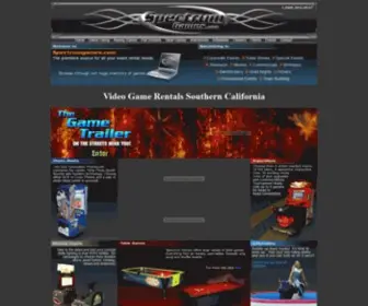 SpectrumGames.com(Video Game and Party Rentals Southern California) Screenshot