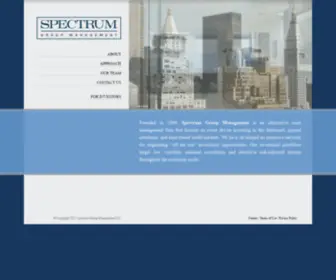 SpectrumGP.com(Spectrum Group) Screenshot