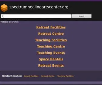 Spectrumhealingartscenter.org(Spectrumhealingartscenter) Screenshot