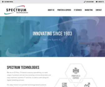 Spectrumistechnology.com(Spectrum Technologies) Screenshot