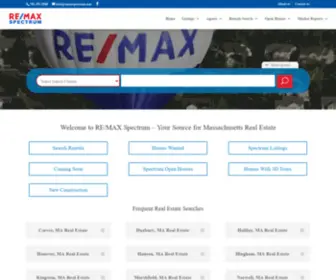 Spectrumlistings.com(RE/MAX Center Real Estate) Screenshot