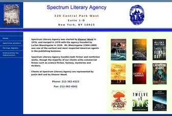 Spectrumliteraryagency.com(Spectrum) Screenshot