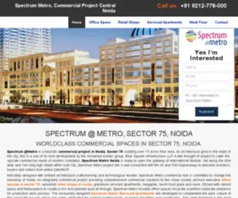 Spectrummetronoida.net.in(Spectrum Metro) Screenshot