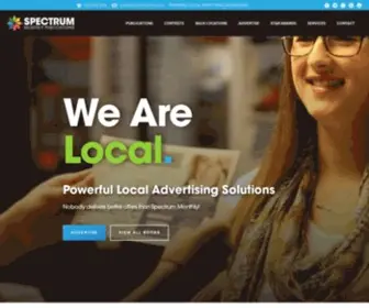 Spectrummonthly.com(Spectrum Monthly Publication) Screenshot