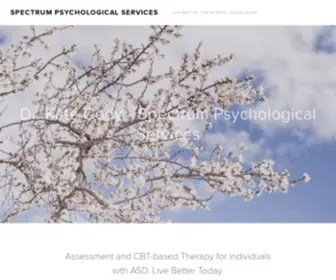 Spectrumpsychservices.com(Spectrum Psychological Services) Screenshot