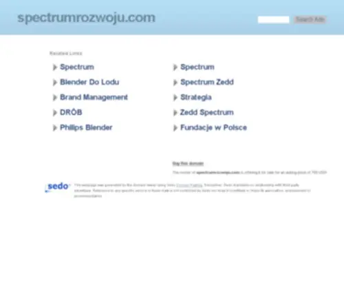 Spectrumrozwoju.com(Audycja interaktywna) Screenshot