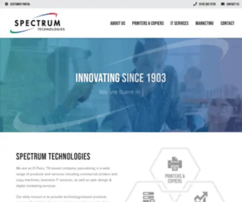 Spectrumtexas.net(Spectrum Technologies) Screenshot