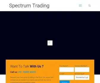 Spectrumtradings.com(Just another WordPress site) Screenshot