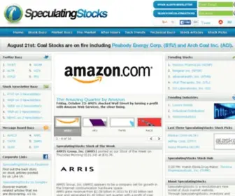 Speculatingstocks.com(Speculatingstocks) Screenshot