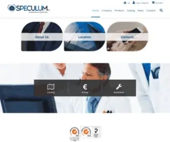 Speculum.pt(Início) Screenshot