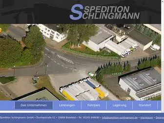 Spedition-SChlingmann.de(Spedition Schlingmann) Screenshot