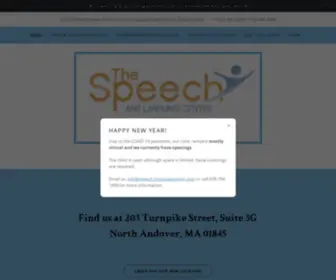 Speech-Languagecenter.com(Speech Therapy Solutions) Screenshot