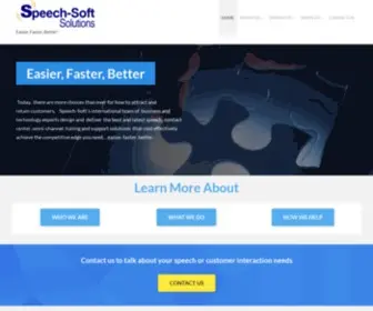 Speech-Soft.com(Speech-Soft Solutions) Screenshot