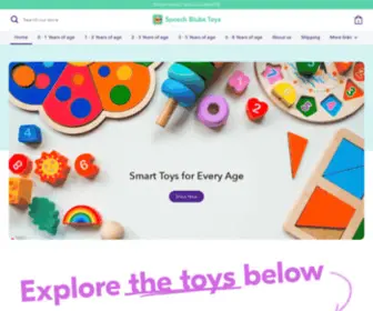 Speechblubstoys.com(Speech Blubs Toys) Screenshot