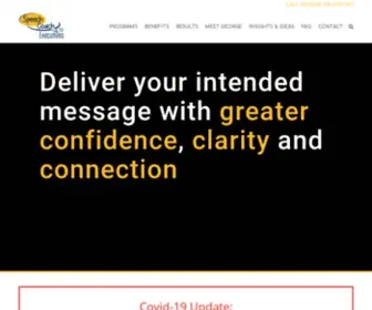 Speechcoachforexecutives.com(Communication & Presentation coaching) Screenshot