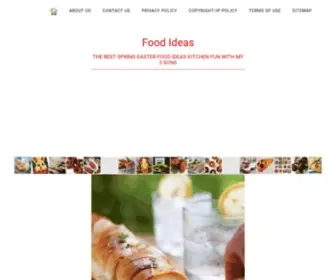 Speechfoodie.com(Food Ideas) Screenshot