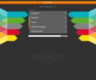 Speechgadget.com(Speechgadget) Screenshot