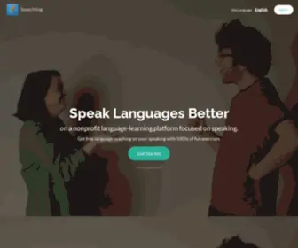 Speechling.com(Learn to speak foreign languages) Screenshot