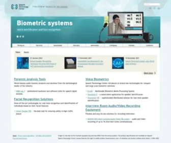 Speechpro.com(Speech Technology Center) Screenshot