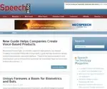 Speechtechblog.com Screenshot