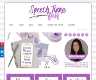 Speechtimefun.com(Speech Time Fun) Screenshot
