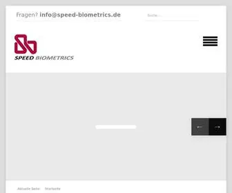 Speed-Biometrics.de(Speed Biometrics) Screenshot