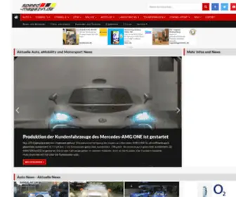 Speed-Magazin.de(Auto, Motorsport und Formel 1, Formel-e, MotoGP im) Screenshot