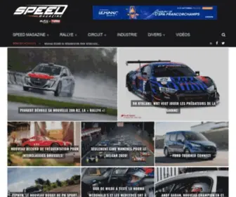 Speed-Magazine.be(Speed Magazine) Screenshot