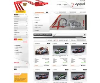 Speed-Model.com(Vente de miniature formule 1 (f1)) Screenshot