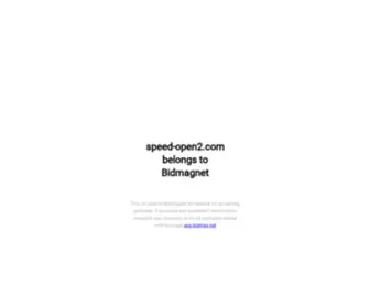 Speed-Open2.com(Speed Open2) Screenshot