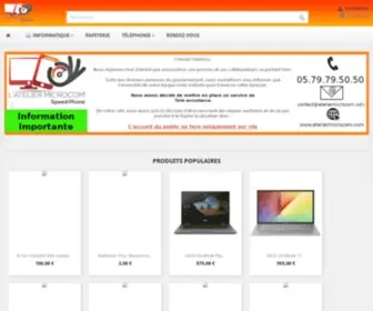 Speed-Phone.fr(L'Atelier Micro Com' Speed) Screenshot