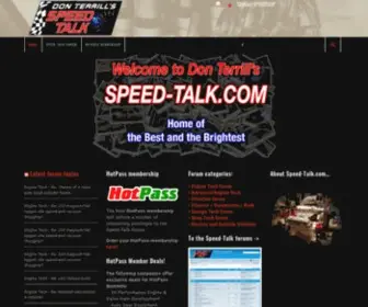 Speed-Talk.com(Home of the Best and the Brightest) Screenshot