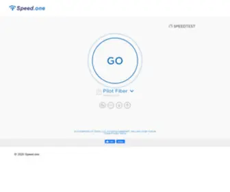 Speed.one(Internet Speed Test checks how fast) Screenshot