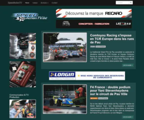 Speedactiontv.be(Actualités automobile) Screenshot
