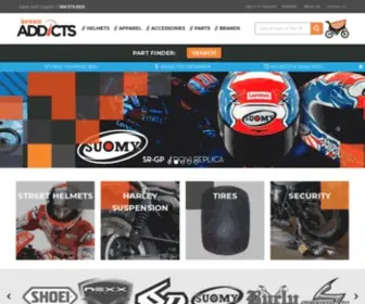 Speedaddicts.com(Motorcycle Gear) Screenshot