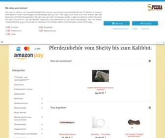 Speeda.de(Reitsportgeschäft) Screenshot