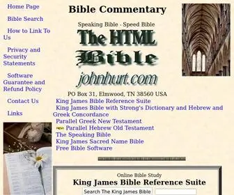 Speedbiblecommentary.com(Bible Commentary) Screenshot