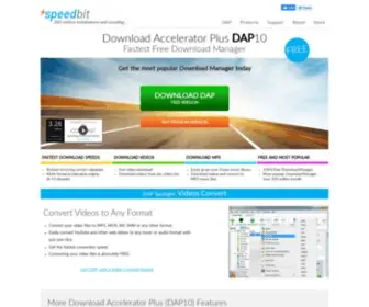 Speedbit.com(Dap is a download manager) Screenshot