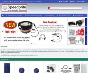 Speedbrite.com(Ionic Jewelry Cleaning) Screenshot