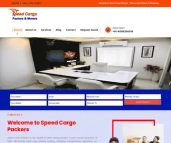 Speedcargopackers.in(Speed Cargo Packers in Bangalore) Screenshot