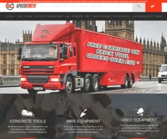 Speedcrete.co.uk(Speedcrete) Screenshot
