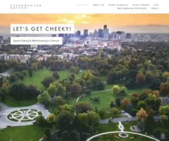 Speeddenverdating.com(Speed Dating &amp; Matchmaking in Denver) Screenshot
