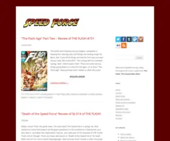 Speedforce.org(Tracking the Flash) Screenshot