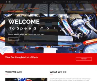 Speedforceracing.net(Speed Force Racing) Screenshot