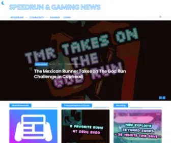 Speedgamingnews.com(Speed Gaming News) Screenshot