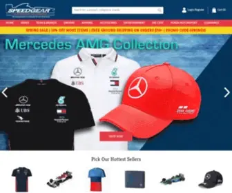 Speedgear.com(Formula 1) Screenshot