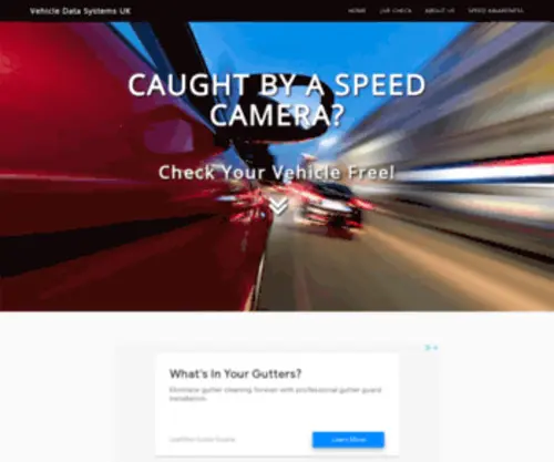 Speedingcheck.co.uk(Check if you have been caught speeding or have speeding fines online) Screenshot