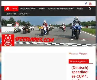 Speedladies.com(Motorrad) Screenshot