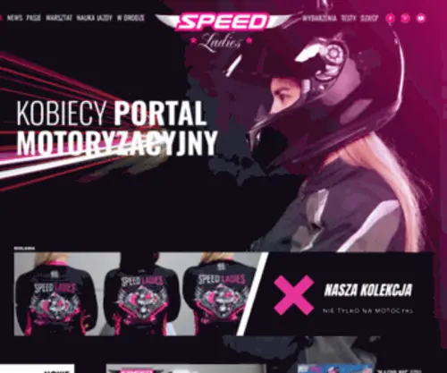 Speedladies.pl(Kobiecy Portal Motoryzacyjny) Screenshot